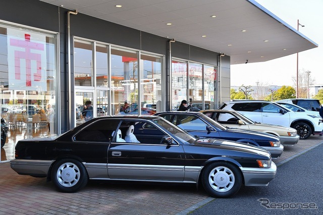 2代目レパード発売40周年記念　里帰り展示会in新車のひろば村山店