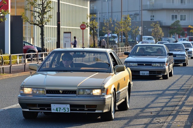 2代目レパード発売40周年記念　里帰り展示会in新車のひろば村山店