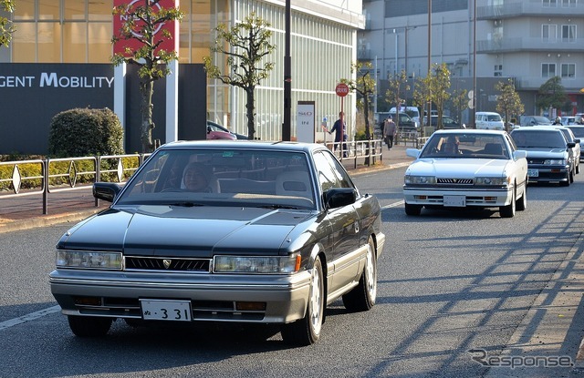 2代目レパード発売40周年記念　里帰り展示会in新車のひろば村山店