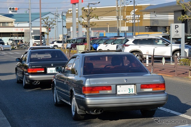 2代目レパード発売40周年記念　里帰り展示会in新車のひろば村山店