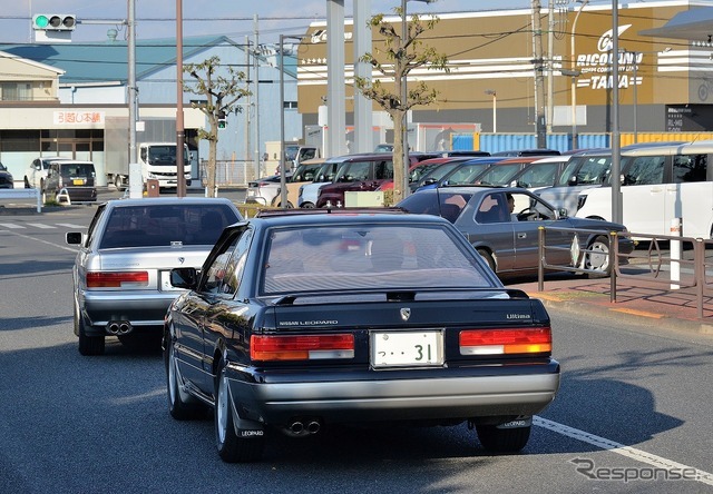 2代目レパード発売40周年記念　里帰り展示会in新車のひろば村山店