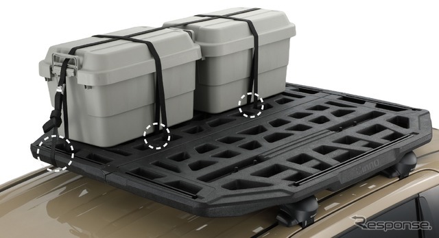 樹脂ブロー成形のルーフラック「INNOルーフボード」