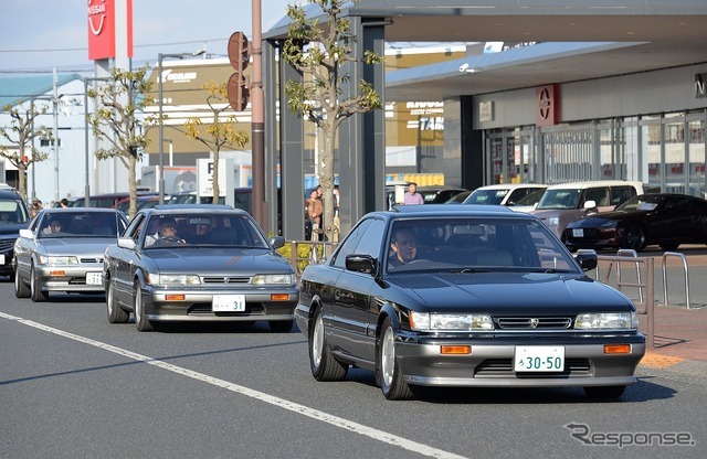 2代目レパード発売40周年記念　里帰り展示会in新車のひろば村山店