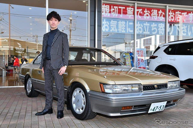 2代目レパード発売40周年記念　里帰り展示会in新車のひろば村山店