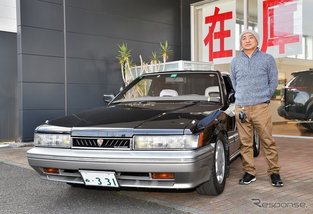 2代目レパード発売40周年記念　里帰り展示会in新車のひろば村山店