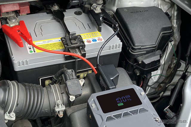 Kashimura・電動コンプレッサー付きジャンプスターター 6000mAh（KD-284）