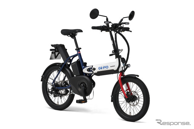 スズキの電動モペッド「e-PO（イーポ）」（参考画像）