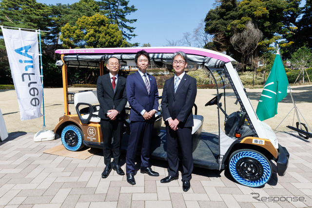 杉並区グリーンスローモビリティ×次世代タイヤ AirFree 実証実験