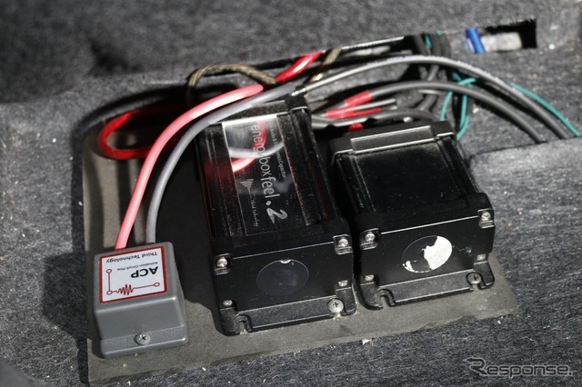 電源強化はオーディオコンペにも出場するオーナーならではのこだわり。しっかり上位を狙える音作りを実践する。