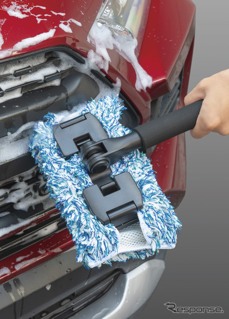 プラスセーヌ洗車スポンジ マイクロファイバーモップ