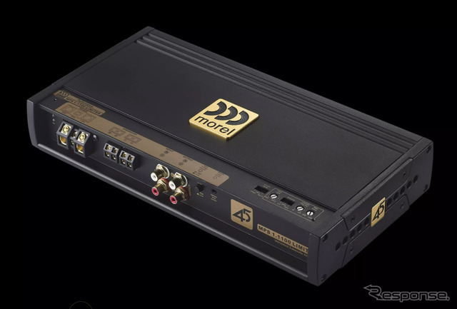 「外部パワーアンプ」の一例（モレル・MPS リミテッド シリーズ）。