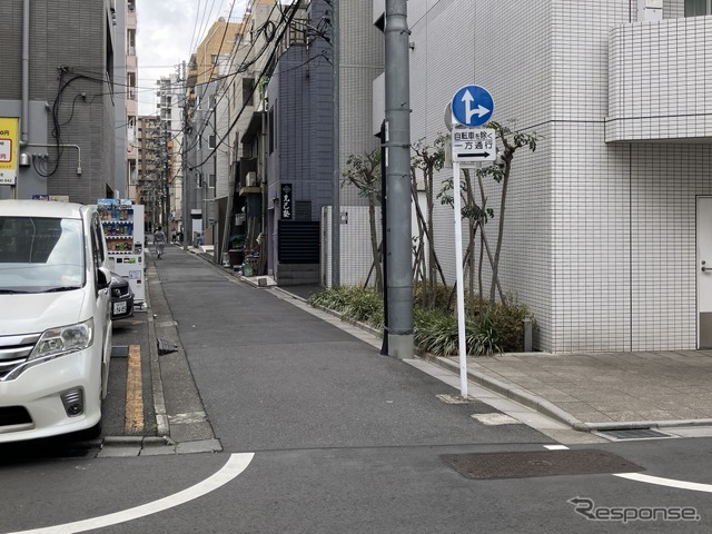 江東区道深37号、西向き