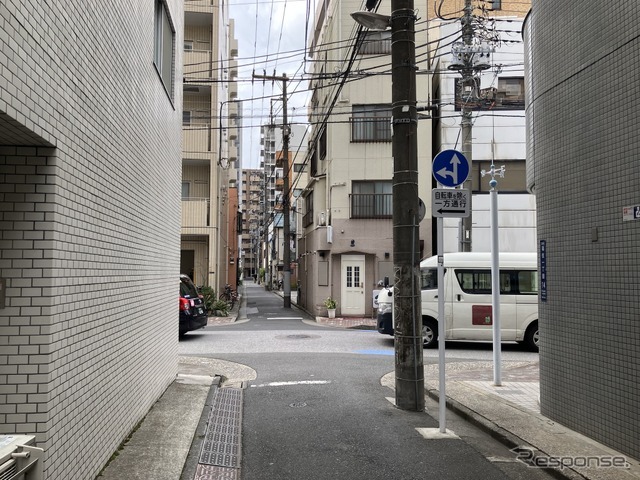 江東区道深37号、西向き