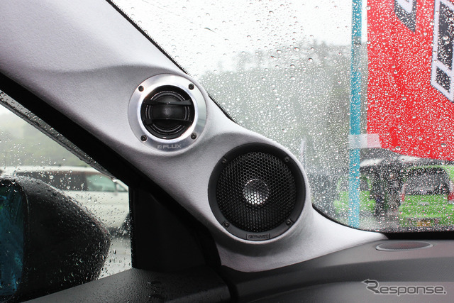 「カーオーディオ・プロショップ」にて製作されたオーディオカーの一例（製作ショップ：カーズファクトリーシュティール＜山形県＞）。