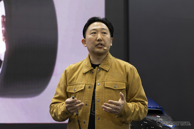 ハーレーダビッドソンジャパンの玉木一史代表（東京モーターサイクルショー2026）