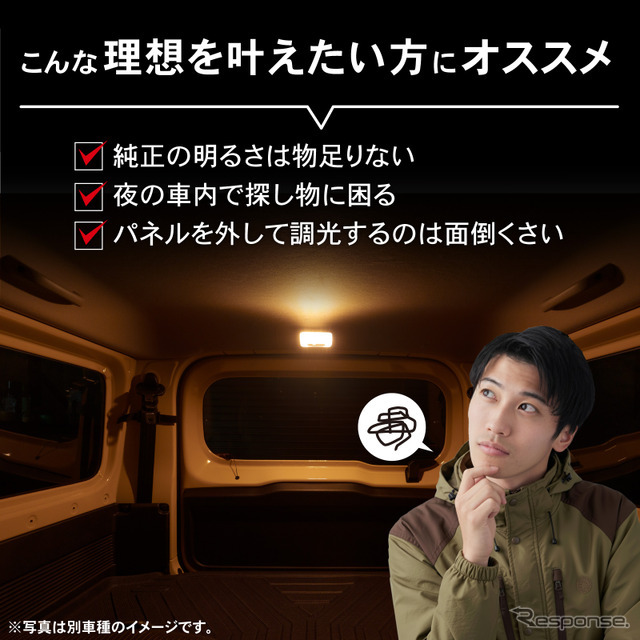 『ノア/ヴォクシー』80系専用LEDルームランプ