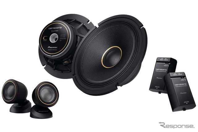 「セパレートスピーカー」の一例（カロッツェリア・TS-C1740S）。