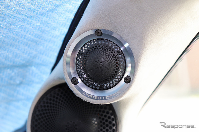 「パワーアンプ内蔵DSP」にてシステムが構築されたオーディオカーの一例（製作ショップ:イースト＜大阪府＞）。