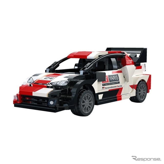 トヨタ「GR ヤリス Rally1」を再現したブロックキット「CaDA C55039 Toyota GR YARIS Rally1」