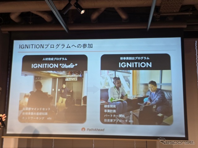 ホンダから生まれた砂漠の砂を道路の骨材にする「PathAhead」の記者発表会より