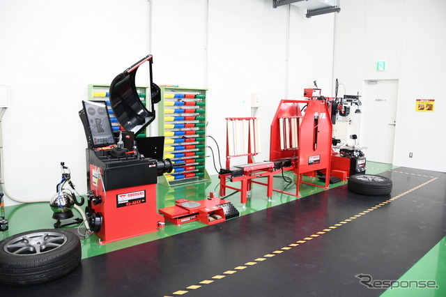 消費財ピットの設備