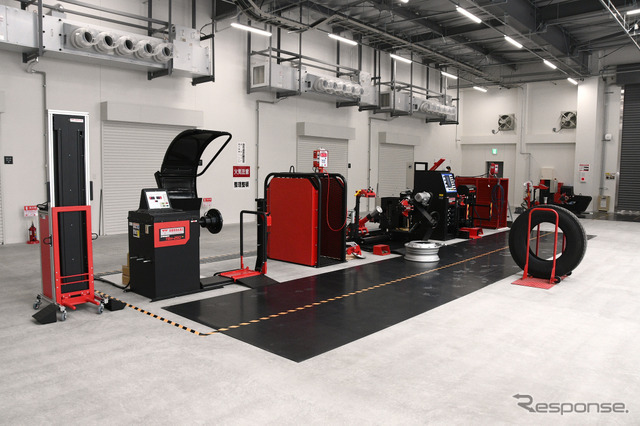 生産財ピットの設備