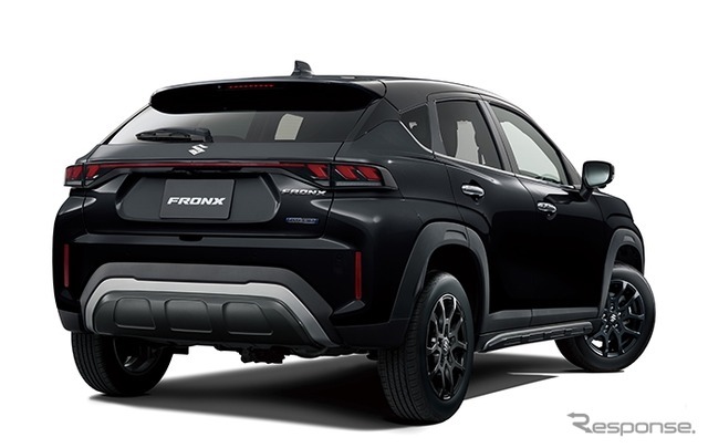 フロンクス 純正アクセサリーキット「ナイトメタル」装着イメージ