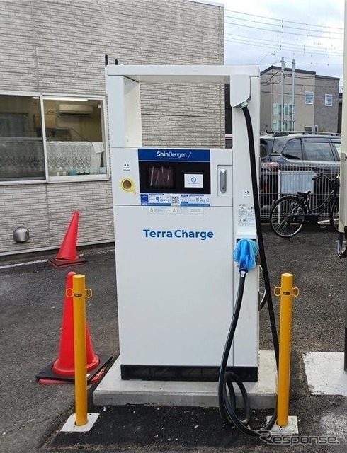 Terra Chargeがデイリーヤマザキ3店舗に設置