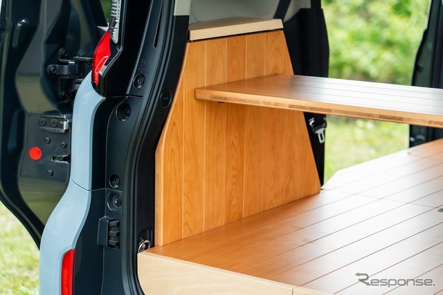 YURTの『シエンタ』用車中泊キット「VANLIFE ROOMKIT」