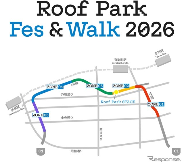 「Roof Park Fes & Walk 2026」会場