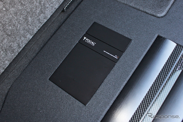 「サウンドチューニング」を行える機器（DSP）が搭載されたオーディオカーの一例（フォーカル・デモカー）。