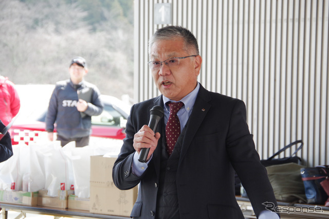 静岡ダイハツ販売の井上和宏社長