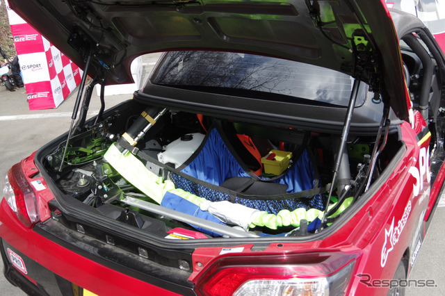 コペン GR SPORT ラリーチャレンジ参戦車両