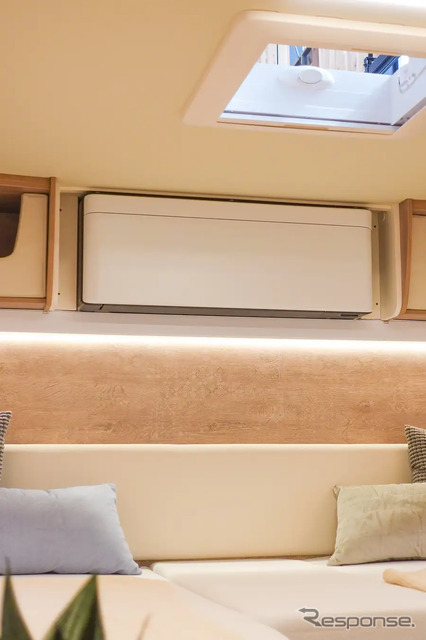 エンジンを止めた状態で家庭用エアコンの使用が可能