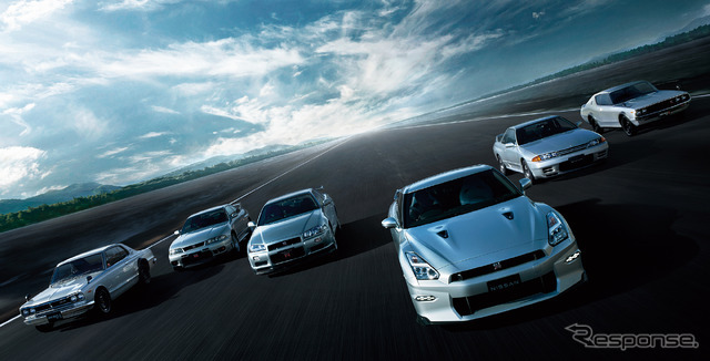 日産 GT-R 歴代モデル（参考画像）