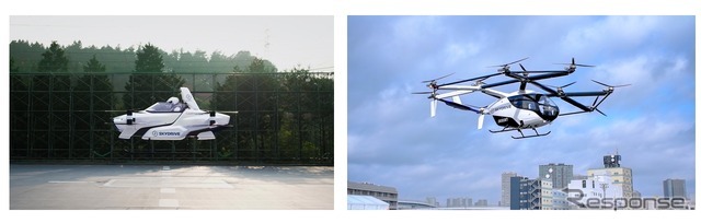 SkyDriveの空飛ぶクルマ