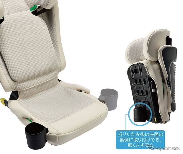 R129適合ジュニアシート「エールべべ・スット」