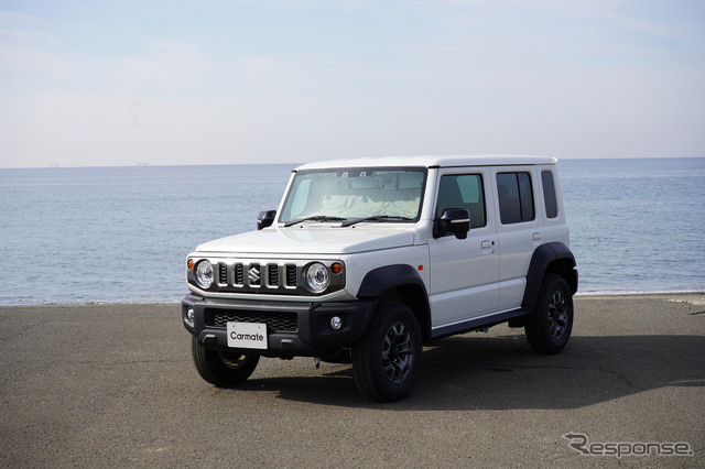 カーメイト「バイザー取付 折りたたみサンシェード ジムニー用」