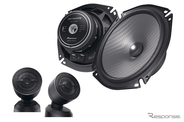 「「カスタムフィット スピーカー」の一例」の一例（カロッツェリア・TS-F1750S）。