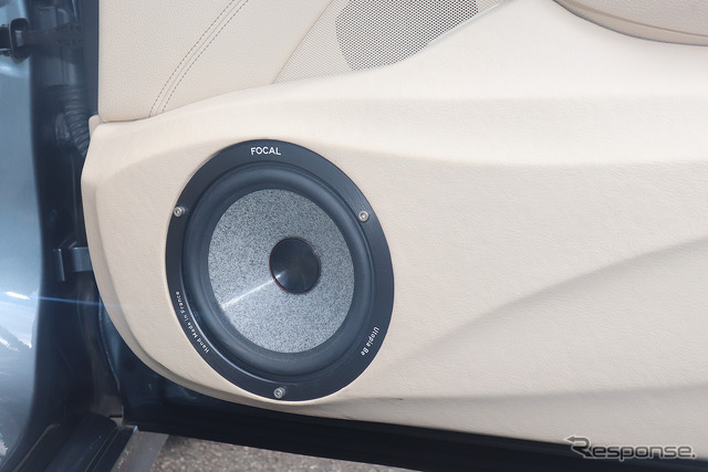 「単体DSP」にてシステムが構築されたオーディオカーの一例（製作ショップ:クァンタム＜茨城県＞）。