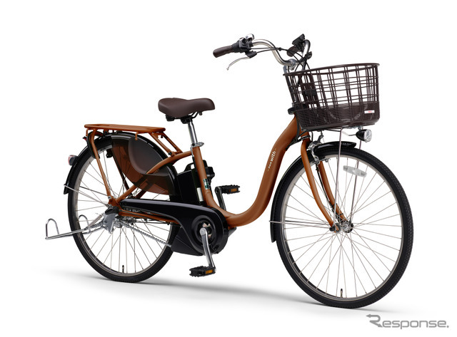 ヤマハ PAS With（マットナチュラルブラウン）