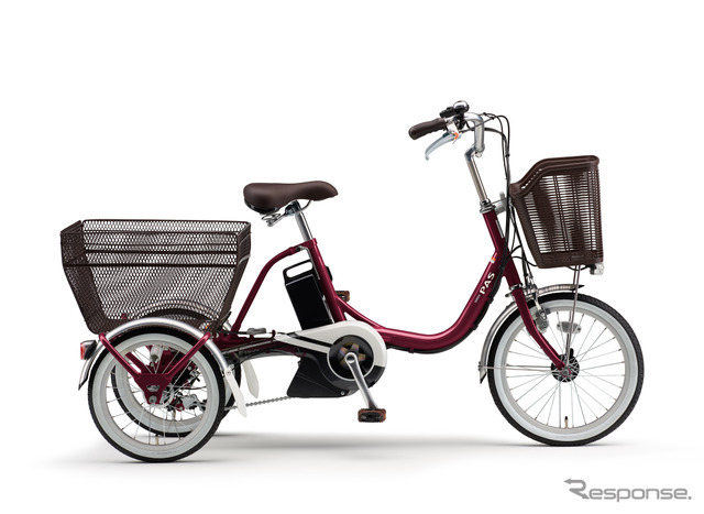 ヤマハ PAS ワゴン（ルビーレッド）