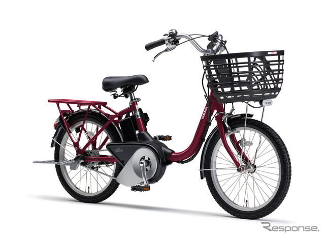 ヤマハ PAS SION-U（20型、ルビーレッド）