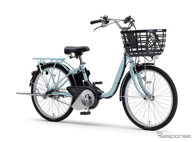 ヤマハ PAS SION-U（24型、シアンブルー）