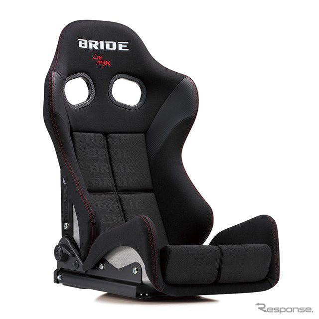 GIAS III・FRP製シルバーシェル・スタンダードクッション・ブラックロゴ