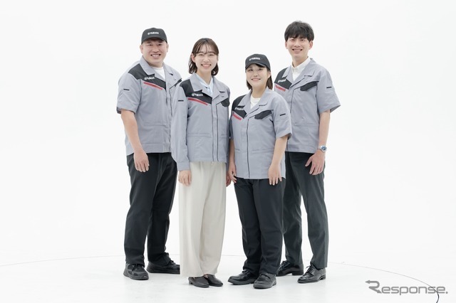 ヤマハ発動機の新・夏用ユニホーム