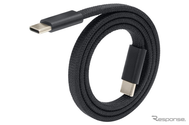 SEIWA・マグネットフラットナイロンケーブルCC 0.5m（D659）