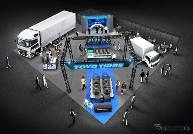 トーヨータイヤ「ジャパントラックショー2026」出展イメージ