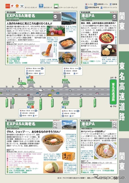 『高速道路＆サービスエリア（SA）・パーキングエリア（PA）ガイド 2025-2026年最新版』