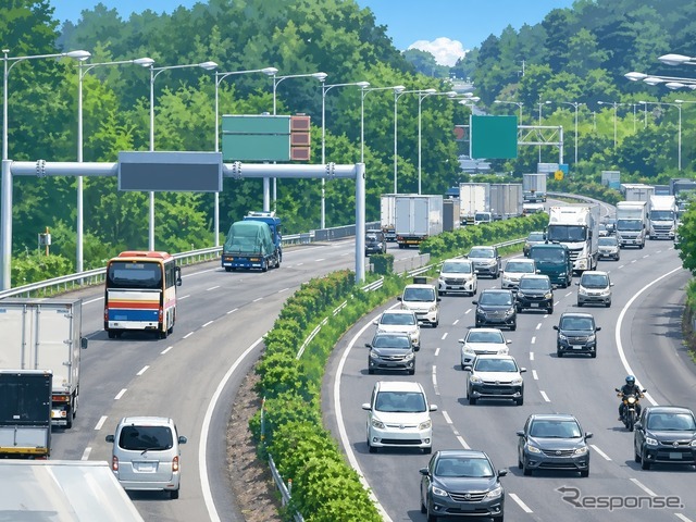 渋滞（イメージ）